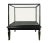 Antique English Museum Display Cabinet on Stand For Sale