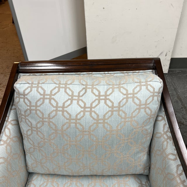 Kreiss Furniture Custom Wingback Arm Chairs a Pair Chairish