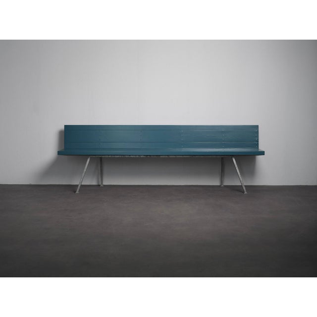 An exceptional monastery bench designed by dutch architect and benedictine monk dom hans van der laan. The model was...