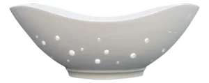 KPM Porcelain Flower Boat Germany 1960
