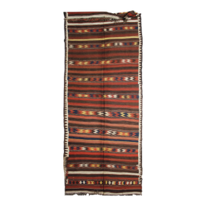 Hand Knotted Vintage Maimana Kilim 6'0" X 16'0"