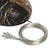Organic Modern Espresso Marble & Brass Adjustable Desk Lamp For Sale In Los Angeles - Image 6 of 8