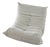Ligne Roset Togo Fireside Chair in Snowman Velvet by Michel Ducaroy for Design Within Reach For Sale