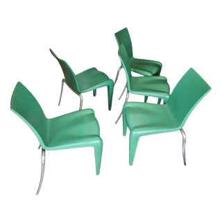 Louis 20 Chairs by Philippe Starck for Vitra, 1990s, Set of 5 For Sale