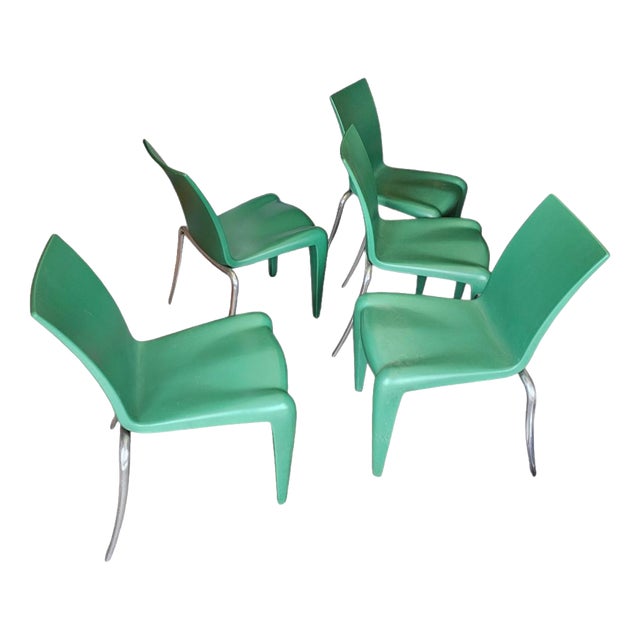 Louis 20 Chairs by Philippe Starck for Vitra, 1990s, Set of 5 For Sale