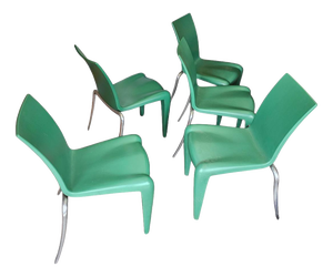 Louis 20 Chairs by Philippe Starck for Vitra, 1990s, Set of 5