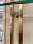 Metal Brass Etagere with Glass Shelves, Italy, 1970s For Sale - Image 7 of 10