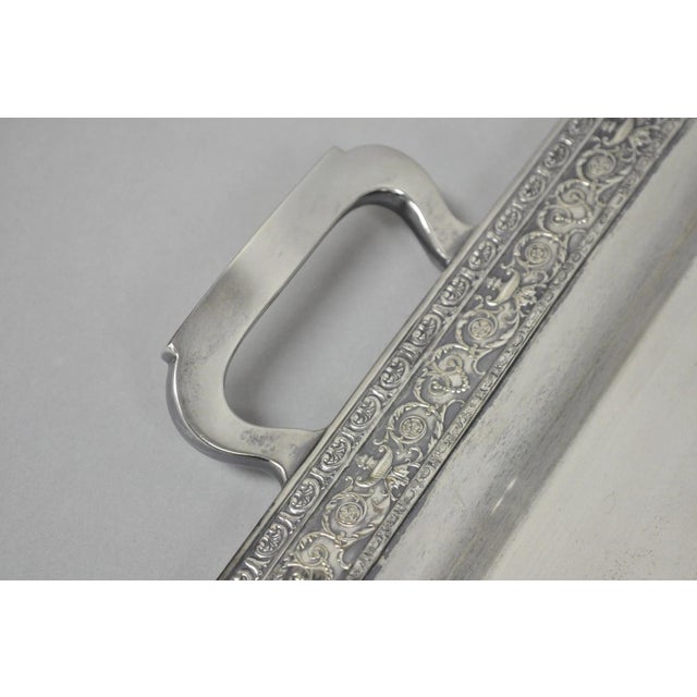 Antique Bernard Rices Sons Antique Edwardian Silver Plated Tea Service, 5 Pc Set For Sale - Image 15 of 18