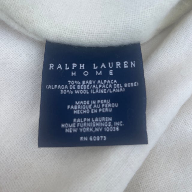 Ralph Lauren Home Atticus Alpaca Pillows — Pair Rare Luxury Design For Sale In Nantucket - Image 6 of 12