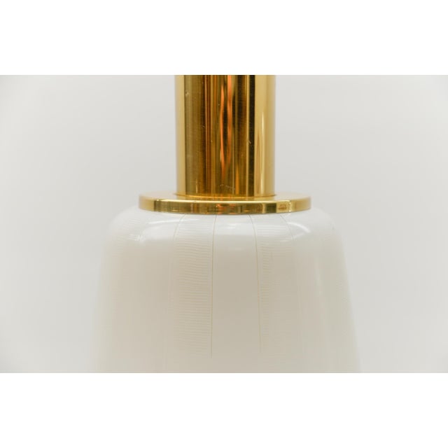 Mid-Century Modern Glass Pendant Lamp from Limburg, Germany, 1960s For Sale - Image 6 of 7