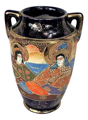 Vintage Japanese Satsuma Vase