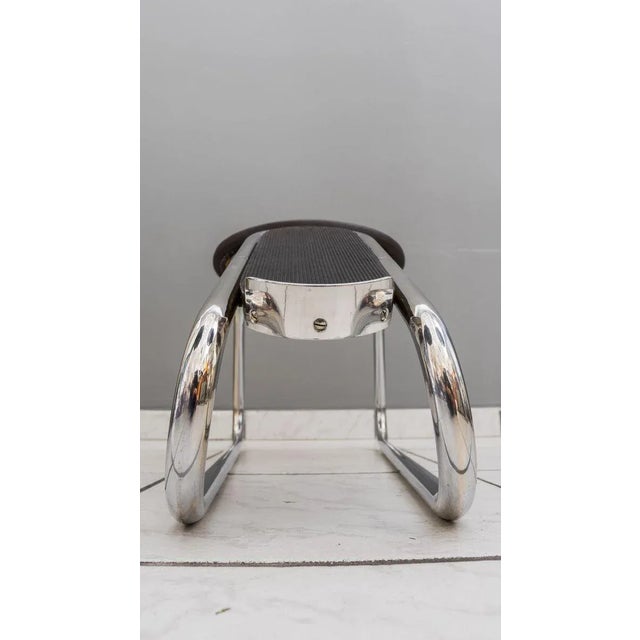 Shoe Stool with Seat & Mirror Stand Set, Vienna, 1920s For Sale - Image 9 of 18