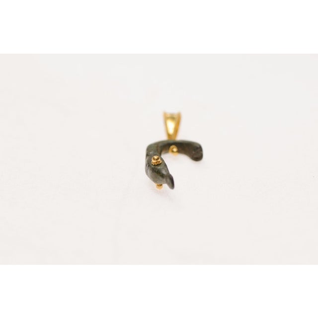 Roman Duckhead Fragment Pendant with 21K Accents For Sale - Image 9 of 12