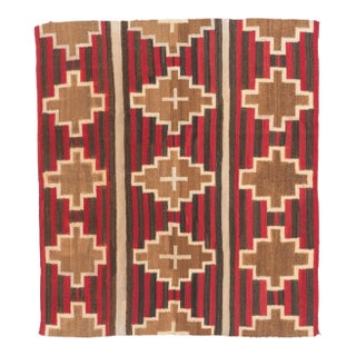 Antique Navajo Style Rug 5'1 X 5'8 For Sale