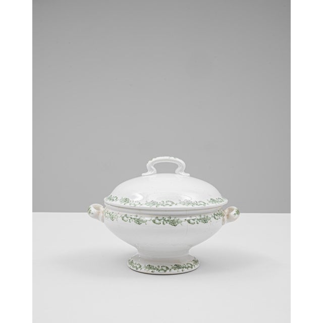 20th Century Dutch Special Edition Porcelain Tureen With Lid For Sale - Image 18 of 18