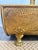English Brass Firewood Log Holder With Animal Paw Feet Regency Style For Sale - Image 6 of 11