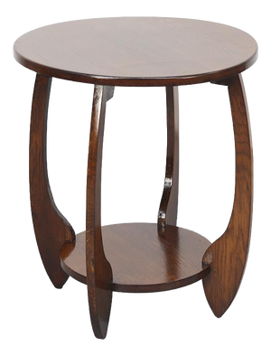 Art Deco Oak Side Table