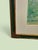 Italian Village Landscape Pastel in Decorative Green and Gilt Frame For Sale - Image 4 of 9