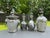 1990s Mercury Glass Decanters With Stoppers + Lidded Ginger Jar - Set of 4 For Sale - Image 12 of 12