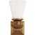 Traditional Chapman & Myers for Visual Comfort Signature New York Subway Single Light in Hand-Rubbed Antique Brass with White Glass For Sale - Image 3 of 4