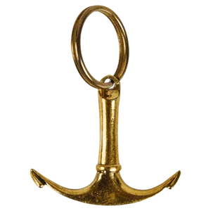 Carl Auböck Model #7151 'Anchor' Brass Figurine Keyring