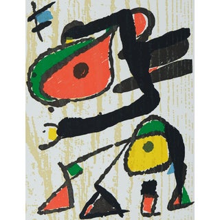 Joan Miro, Surreal Character, Etching For Sale