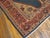 1880s Blue Navy - Camel Medallion Antique Persian Sultanabad Rug 4'5" X 6'9" Handknotted Wool Carpet For Sale - Image 15 of 18