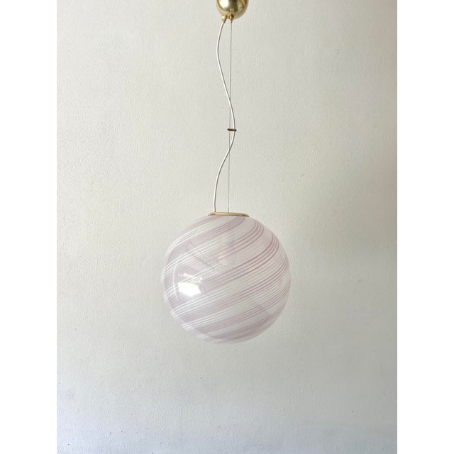 Murano Glass Pendant Lamp from De Majo, 1970s For Sale - Image 16 of 18