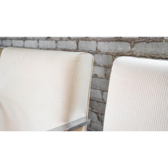 Knoll Vintage Mies Van Der Rohe Attr. Brno Flat Bar Armchairs (Only 2 Left) For Sale - Image 4 of 12