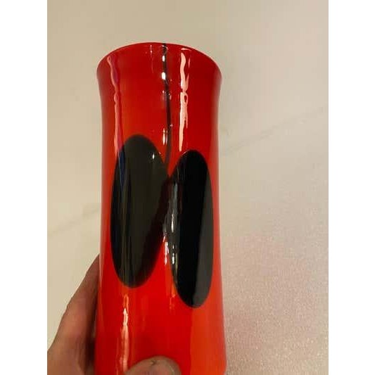 Late 20th Century Heikki Orvola for Nuutajarvi Notsjo Vase Made in Finland For Sale - Image 5 of 7