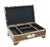 Wood Wood and Brass Jewelry Box, 1950s For Sale - Image 7 of 14