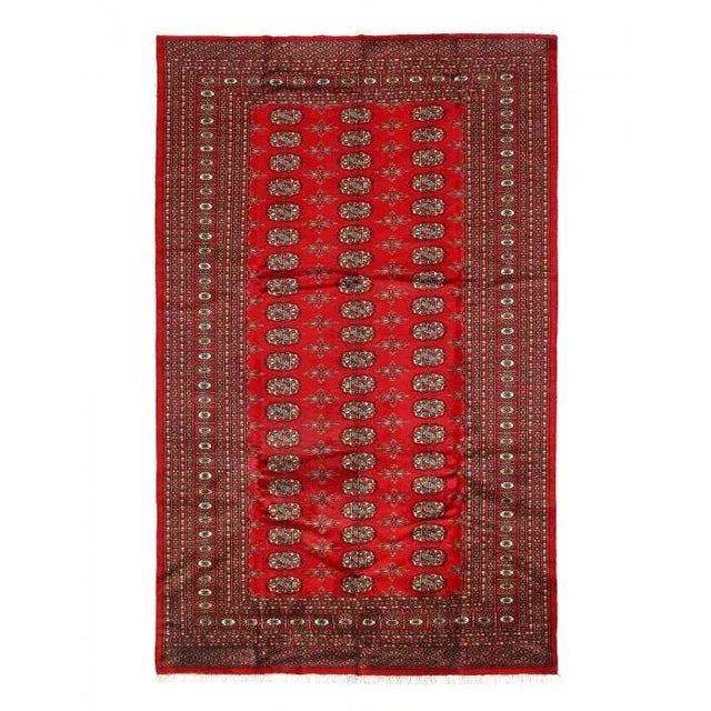 2020s Pasargad Fine Hand Knotted Bokhara Rug For Sale - Image 4 of 5