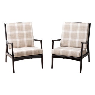 Pair of 1950s Otto Gerdau Lounge Chairs For Sale