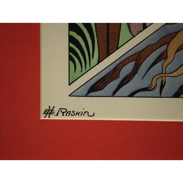 1920s 1920s Fantaisies Oceanographiques 6 Lithograph Reproduction For Sale - Image 5 of 6