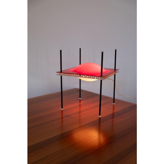 Model 12639 Palafitta Lamp by Ettore Sottsass for Arredoluce, 1950s For Sale - Image 13 of 15