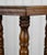 Wood Vintage Traditional Turned Walnut & Marble Plant Stand Pedestal For Sale - Image 7 of 11