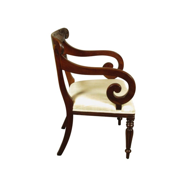 2000 - 2009 Set of Six (6) Regency Style Dining Chairs For Sale - Image 5 of 14