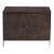 Sarreid Artisan Gray Textured Storage Cabinet For Sale