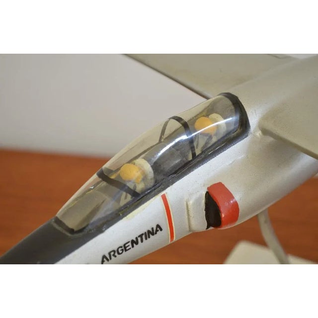 1980s Paperweight IA-63 Pampa Airplane, 1980s For Sale - Image 5 of 9