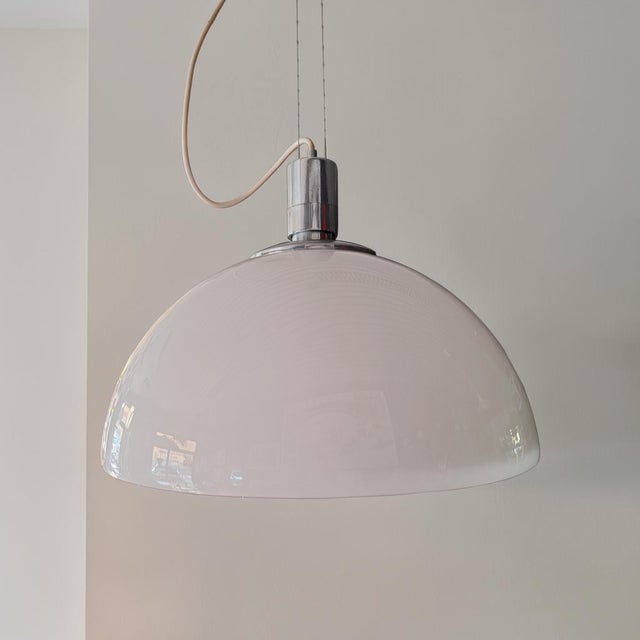 Mid-Century Modern AM/AS Pendant Lamp by Franco Albini and Franca Helg for Sirrah, 1960s For Sale - Image 3 of 8