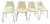4 Calligaris Jam Chairs For Sale
