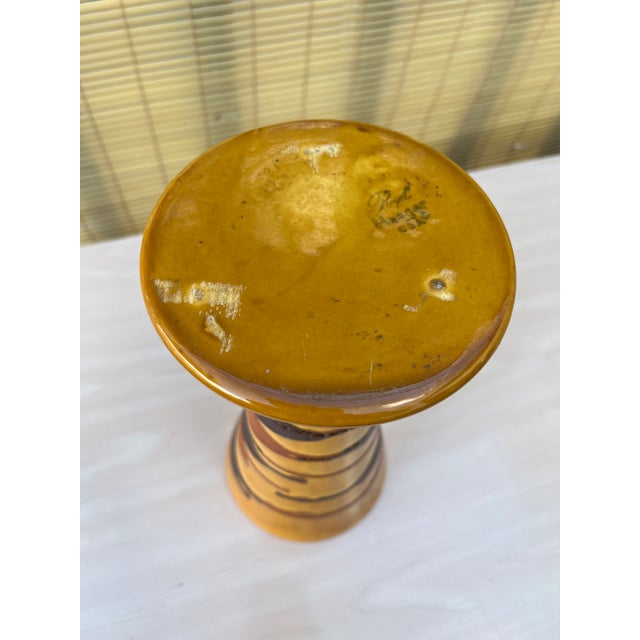 Mid Century Modern Earth Wrap Ceramic Vase by Royal Haeger Pottery. Circa 1960s. For Sale - Image 9 of 11