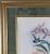 Mid 19th Century Antique John Gould 1850s Hand Colored Hummingbird Lithograph Campylopterus Delattrei Custom Framed For Sale - Image 5 of 14