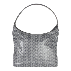 Grey Goyardine Canvas Boheme Hobo