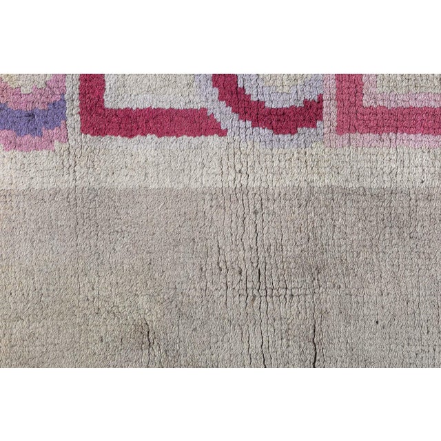 Textile European Art Deco (size adjusted) Rug Doris Leslie Blau For Sale - Image 7 of 9