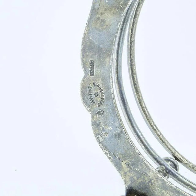 Art Nouveau Sugar Bowl from Bracia Henneberg, Poland, Early 20th Century For Sale - Image 4 of 11