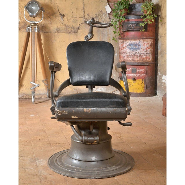 Industrial Dentist's Chair, 1940s For Sale - Image 3 of 5