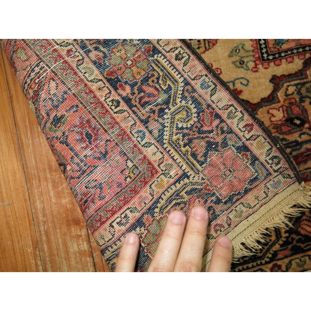 Antique Sarouk King Shapur Rug For Sale - Image 4 of 6