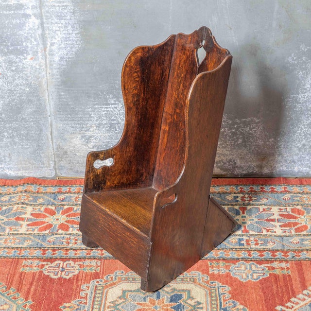 Wood Children's Lambing Chair For Sale - Image 7 of 8