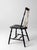 Wood Antique Painted Brace Back Windsor Style Chair For Sale - Image 7 of 16